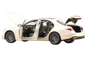 Mercedes S-Class W223 AMG Line Weiß Norev 1:18 183807 Metall — Bild 2 von 3