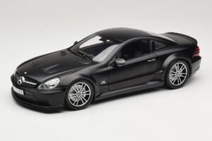 Mercedes SL65 AMG R230 Black Series Matt Black Minichamps 1:18 100038121 Metall