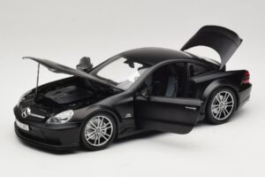 Mercedes SL65 AMG R230 Black Series Matt Black Minichamps 1:18 100038121 Metall — Bild 2 von 8