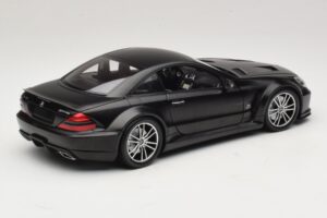 Mercedes SL65 AMG R230 Black Series Matt Black Minichamps 1:18 100038121 Metall — Bild 3 von 8