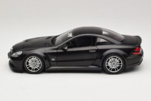 Mercedes SL65 AMG R230 Black Series Matt Black Minichamps 1:18 100038121 Metall — Bild 4 von 8