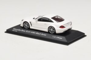 Mercedes SL65 AMG R230 Black Series Matt Weiß Minichamps 1:43 400038222 Metall — Bild 3 von 4