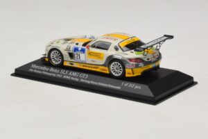 Mercedes SLS AMG GT3 #21 Rowe Racing Hartung / Heyer Nurburgring 24 Hours 2013 Minichamps 1:43 410133221 Metall — Bild 3 von 4