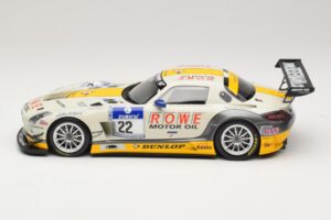 Mercedes SLS AMG GT3 #22 Graf / Jager Rowe Racing 24 Hours of Nurburgring 2013 Minichamps 1:18 151133122 Metall — Bild 3 von 6