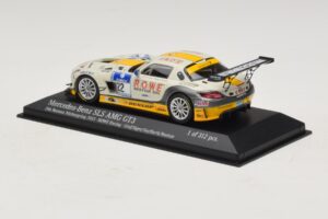 Mercedes SLS AMG GT3 #22 Rowe Racing Graf / Jager Nurburgring 24 Hours 2013 Minichamps 1:43 410133222 Metall — Bild 3 von 4