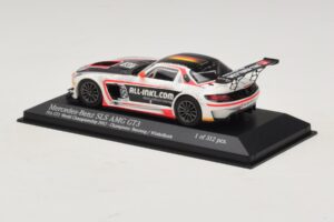 Mercedes SLS AMG GT3 All-Inkl.com #38 FIA GT1 World Championship 2012 Champions Minichamps 1:43 410123238 Metall — Bild 3 von 4