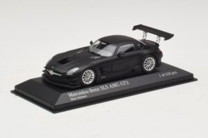 Mercedes SLS AMG GT3 Matt Schwarz Minichamps 1:43 410113200 Metall — Bild 2 von 4