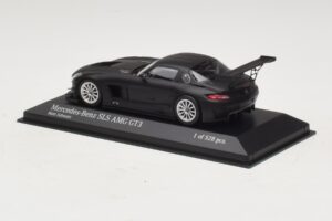 Mercedes SLS AMG GT3 Matt Schwarz Minichamps 1:43 410113200 Metall — Bild 3 von 4