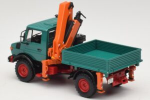 Mercedes Unimog 1300 L Kipper mit Laderkran Minichamps 1:43 439033000 Metall — Bild 5 von 6
