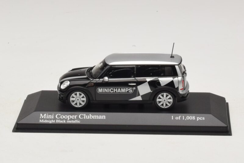 Mini Cooper Clubman R55 Schwarz Metallic Minichamps 1:43 Mini Cooper Clubman R55 Schwarz Metallic Minichamps 1:43 431138672 Metall