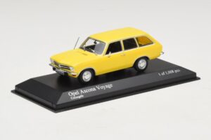 Opel Ascona A Voyage Gelb Minichamps 1:43 400045811 Metall — Bild 2 von 4