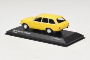 Opel Ascona A Voyage Gelb Minichamps 1:43 400045811 Metall — Bild 3 von 4