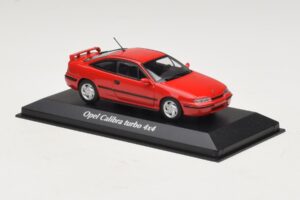 Opel Calibra Turbo 4x4 Rot Maxichamps 1:43 940045721 Metall — Bild 3 von 4
