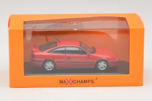 Opel Calibra Turbo 4x4 Rot Maxichamps 1:43 940045721 Metall — Bild 4 von 4