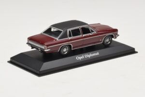 Opel Diplomat B Dunkelrot Maxichamps 1:43 940046071 Metall — Bild 2 von 4