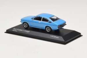 Opel Kadett C Coupe Blau Minichamps 1:43 430045628 Metall — Bild 3 von 4
