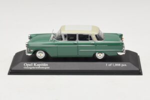 Opel Kapitan A Grün Minichamps 1:43 400048001 Metall