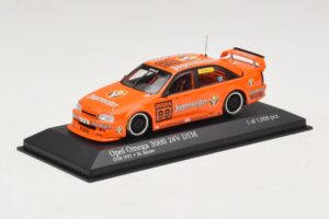 Opel Omega 3000 24V #99 Jägermeister M. Reuter DTM 1991 Minichamps 1:43 400914499 Metall — Bild 2 von 4