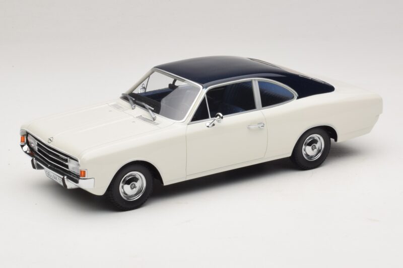 Opel Rekord C Coupé Weiß Blau Minichamps 1:18 107047021 Resin