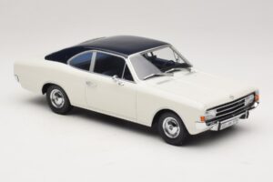 Opel Rekord C Coupé Weiß Blau Minichamps 1:18 107047021 Resin — Bild 4 von 6