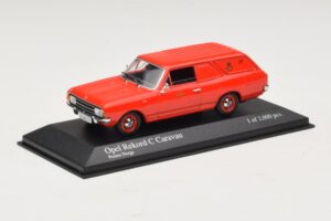 Opel Rekord Caravan Norwegian Post Minichamps 1:43 433046195 Metall — Bild 2 von 4