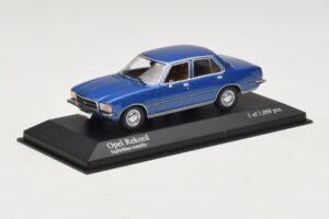 Opel Rekord D Blau Metallic Minichamps 1:43 400044002 Metall — Bild 2 von 4