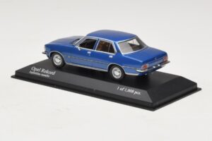 Opel Rekord D Blau Metallic Minichamps 1:43 400044002 Metall — Bild 3 von 4
