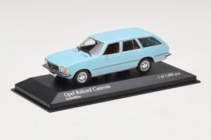 Opel Rekord D Caravan Hellblau Minichamps 1:43 400044014 Metall — Bild 2 von 4