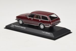 Opel Rekord D Caravan Rot Minichamps 1:43 400044012 Metall — Bild 3 von 4