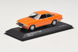 Opel Rekord D Coupé Orange Minichamps 1:43 400044024 Metall — Bild 2 von 4