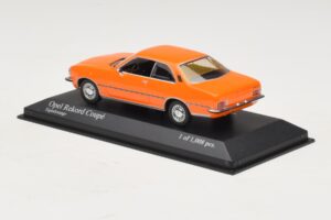 Opel Rekord D Coupé Orange Minichamps 1:43 400044024 Metall — Bild 3 von 4