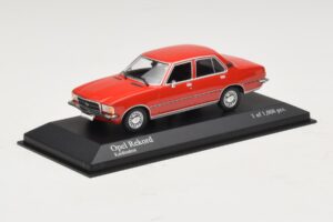 Opel Rekord D Rot Minichamps 1:43 400044004 Metall — Bild 2 von 4