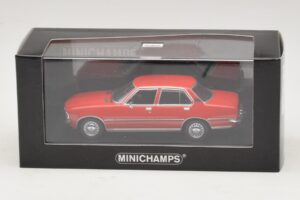 Opel Rekord D Rot Minichamps 1:43 400044004 Metall — Bild 4 von 4