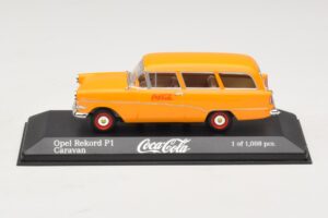 Opel Rekord P1 Caravan Coca-Cola Minichamps 1:43 430043270 Metall