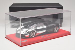 Pagani Huayra Chrome Silver Einzelstück BBR 1:18 P1873CM Resin — Bild 7 von 7