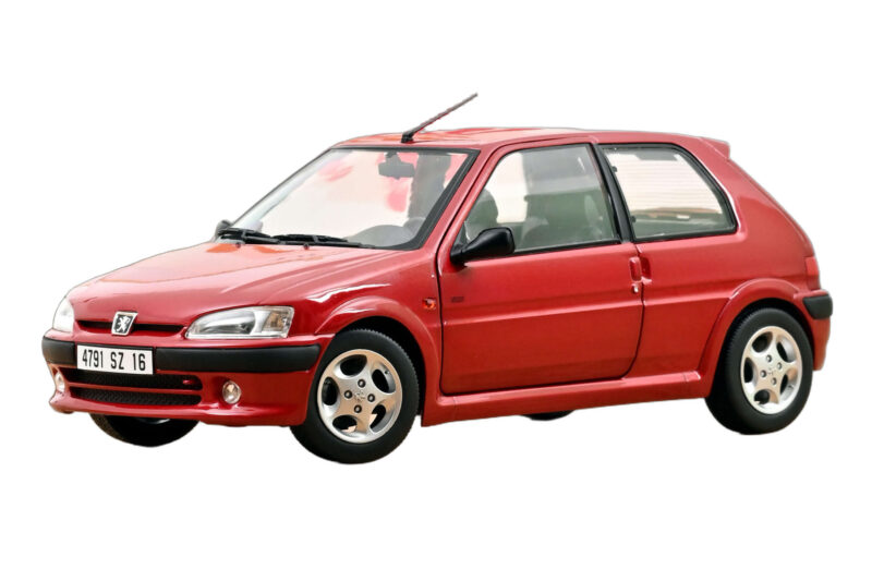 Peugeot 106 S16 Lucifer Red Norev 1:18 Peugeot 106 S16 Lucifer Red Norev 1:18 184921 Metall
