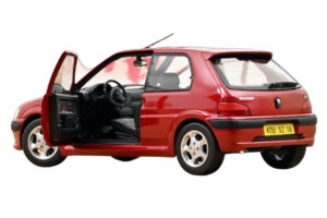 Peugeot 106 S16 Lucifer Red Norev 1:18 184921 Metall — Bild 2 von 3