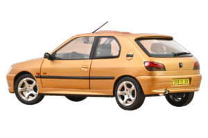 Peugeot 306 S16 Blaze Yellow Norev 1:18 184940 Metall — Bild 3 von 3