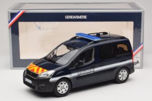 Peugeot Partner Gendarmerie Dunkelblau Norev 1:18 184890 Metall — Bild 6 von 6