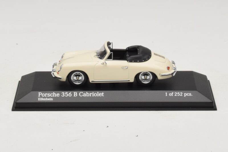 Porsche 356 B Cabriolet Elfenbeinweiß Minichamps 1:43 400064332 Metall