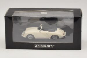 Porsche 356 B Cabriolet Elfenbeinweiß Minichamps 1:43 400064332 Metall — Bild 4 von 4