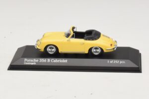 Porsche 356 B Cabriolet Gelb Minichamps 1:43 400064334 Metall