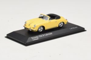 Porsche 356 B Cabriolet Gelb Minichamps 1:43 400064334 Metall — Bild 2 von 4