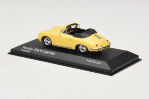 Porsche 356 B Cabriolet Gelb Minichamps 1:43 400064334 Metall — Bild 3 von 4