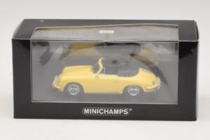 Porsche 356 B Cabriolet Gelb Minichamps 1:43 400064334 Metall — Bild 4 von 4