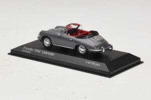 Porsche 356C Cabriolet Grau Minichamps 1:43 430062339 Metall — Bild 3 von 4