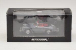 Porsche 356C Cabriolet Grau Minichamps 1:43 430062339 Metall — Bild 4 von 4