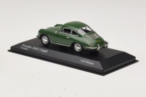 Porsche 356C Dunkelgrün Minichamps 1:43 430062329 Metall — Bild 3 von 4