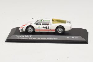 Porsche 906 K Scuderia Filipinetti #148 W. Mairesse / H. Muller Targa Florio Winners 1966 Minichamps 1:43 400666648 Metall