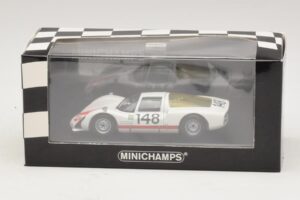 Porsche 906 K Scuderia Filipinetti #148 W. Mairesse / H. Muller Targa Florio Winners 1966 Minichamps 1:43 400666648 Metall — Bild 4 von 4